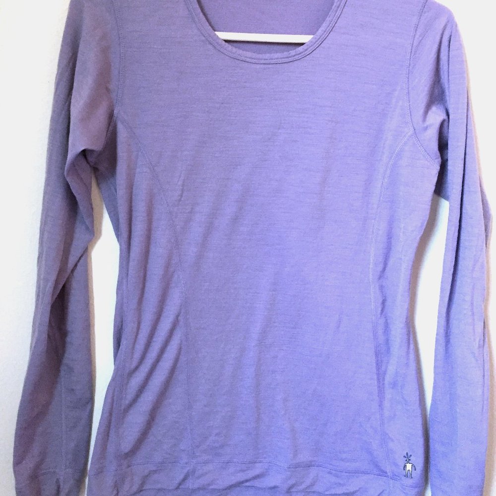 Women's Lavender Merino 150 Long Sleeve - Size L